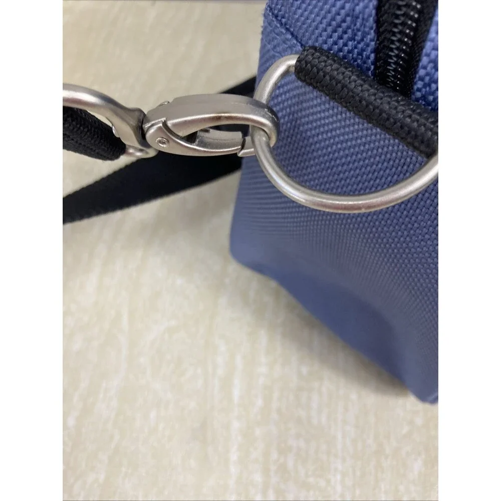 Protocol Laptop Overnight Travel Case w Crossbody Strap Blue